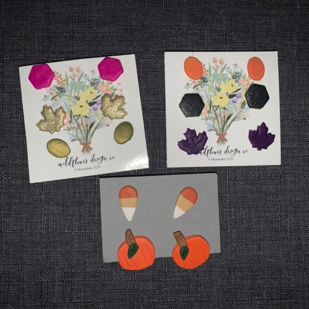 Fall earrings